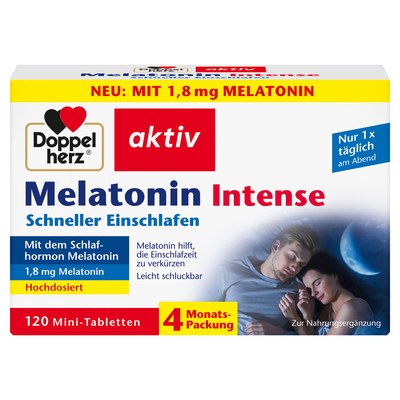 DOPPELHERZ Melatonin Tabletten