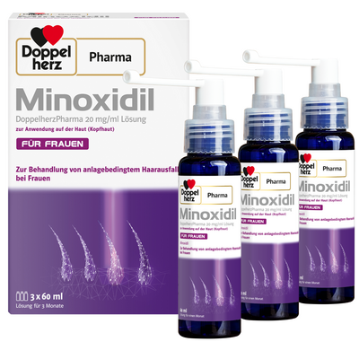 MINOXIDIL DoppelherzPhar.20mg/ml Lsg.Anw.Haut Frau
