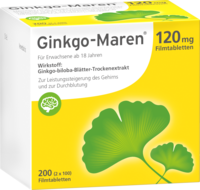 GINKGO-MAREN 120 mg Filmtabletten