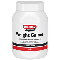 WEIGHT GAINER Megamax Cappuccino Pulver
