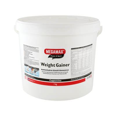 WEIGHT GAINER Megamax Cappuccino Pulver