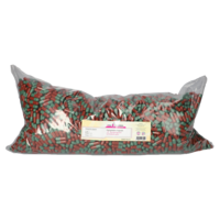 HARTGELATINEKAPSELN Gr.0 dunkelgrün/schokobraun