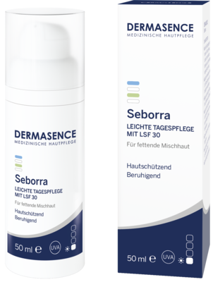 DERMASENCE Seborra leichte Tagespflege mit LSF 30