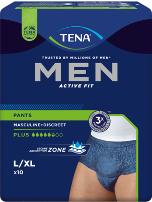 TENA MEN Act.Fit Inkontinenz Pants plus L/XL blau
