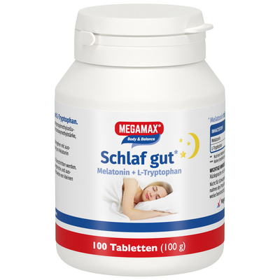 SCHLAF GUT Melatonin+L-Tryptophan Tabletten