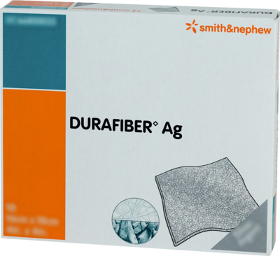 DURAFIBER Ag 10x10 cm Verband