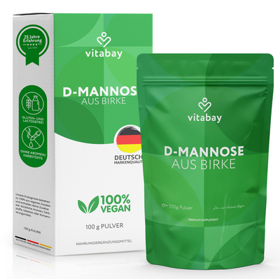 D-MANNOSE PULVER aus Birke vegan