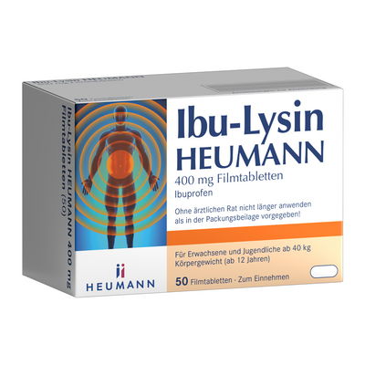 IBU-LYSIN HEUMANN 400 mg Filmtabletten