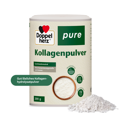 DOPPELHERZ Kollagenpulver pure