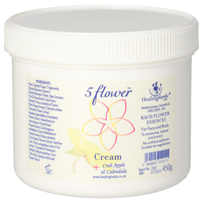 5 FLOWER Notfallcreme Healing Herbs