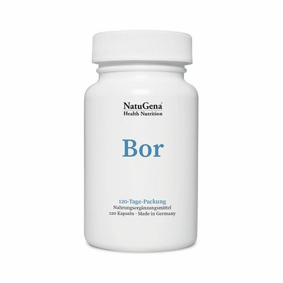 BOR 3 mg+Akazienfasern vegan Kapseln