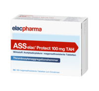 ASS elac Protect 100 mg TAH magensaftres.Tabletten