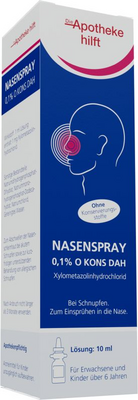 NASENSPRAY 0,1% O KONS DAH Lösung