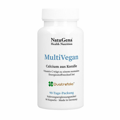 MULTIVEGAN Calcium+Eisen+Vitamin B12 Kapseln