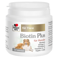 DOPPELHERZ für Tiere Biotin Plus Tabletten f.Hunde