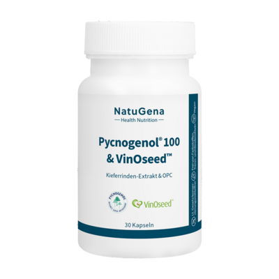 PYCNOGENOL 100 & VinOseed Kieferrinde+OPC vegan