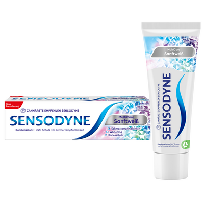 SENSODYNE MultiCare Sanftweiß Zahnpasta