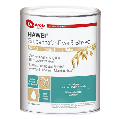 HAWEI Glucanhafer-Eiweiß-Shake natur Pulver