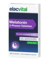 ELACVITAL Melatonin 2-Phasen-Tabletten