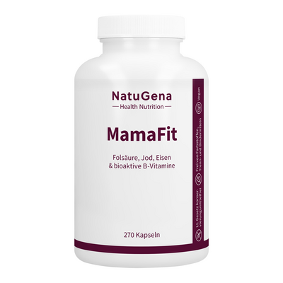 MAMAFIT Folsäure Jod Eisen & bioaktive B-Vit.Kaps.