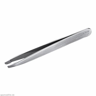 APOLINE Pinzette schräg 9,7 cm INOX rostfrei