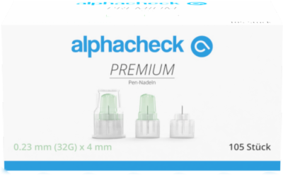 ALPHACHECK PREMIUM Pen-Nadeln 32 Gx4 mm
