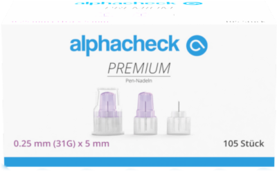 ALPHACHECK PREMIUM Pen-Nadeln 31 Gx5 mm